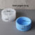 Round Candle Jar Silicone Mold Striped Plaster Epoxy Resin Flower Pot DIY Making Jewelry Storage Jar Home Decoration Art Jewelry