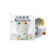 Soft Baby Books Toys 3D Touch and Feel Crinkle Cloth Books Babies Infant Kids Touch and Feel Crinkle for Infants Toddler Gifts