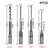 1Pcs 6-25mm HSS Twist Square Hole Drill Bits Auger Mortising Chisel Extended Saw for Woodworking Tools