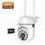 8MP WIFI PTZ Camera IP CCTV Video Surveillance Camera AI Human Tracking Two-way Audio HD Night Vision Outdoor Waterproof 4X Zoom