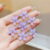 10pcs Hair Clip Braided Small Flower Hair Buttons Hairpin For Everyday Styling Suitable For Travel Mini Hair Claw Accessories