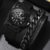 2PCs Fashion Leisure Sports Men’s Canvas with Quartz Watch and Chain Bracelet Set