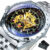 JARAGAR Military Mens Watch Steampunk Skeleton Automatic Mechanical Watches Luxury Steel Strap Luminous Pointer Sport Wristwatch