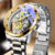 High-end Business Watch for Men’s Watch Automatic Double Sided Transparent Hollow Waterproof and Luminous Quartz Watch for Men