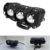 Motorcycle LED Spotlight Dual Color Hi/Low Beam Fog Lamps for Car Trucks SUV UTV 12V 24VMini Lens Headlight Driving Light