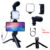 Smartphone Vlogging Kit for iPhone Android with Tripod Mini Microphone Starter Vlog kit for TikTok Live Stream Video YouTube