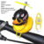 Bicycle Yellow Duck Cartoon Little Yellow Ducks Helmet Head Light Shining Duck Bicycle Bells Handlebar Bicycle Accessories