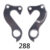 Universal 16 Models Bicycle Tail Hook MTB Cycling Alloy Rear Derailleur Hanger Racing Road Bike Frame Gear Tail Hook Parts Gear