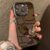 Cartoon Paper Man Pattern Electroplated Phone Case For iPhone 15 Pro Max 14 13 12 11 XS XR X 7 8 Plus SE 3 2022 Matte Hard Cover