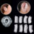 100pcs Waterproof Ear Cover Bath Shower Salon Ear Protector Hair Dyeing Earmuffs Creek