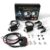 2PCS Universal Motorcycle LED Headlight Projector Lens Dual Color ATV Scooter Driving Lamp Fog Light Auxiliary Spotlight Lamp