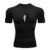 Printed Men’s Athletic Compression Shirts Athletic Quick Dry Breathable Rash Guard Athletic Tight Workout Tops Summer Men