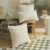 Twist KnittingPlush Pillow Case Vintage Knitted Cushion Cover Simple Cushion Plush Pillowcase Headboard Back