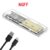 M.2 NVME PCIe NGFF SATA Dual Protocol SSD Case Clear USB Type C 10Gbps PCI-E M2 SSD Transparent External Enclosure Hard Disk Box