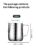 WORTHBUY Milk Frothing Jug Espresso Coffee Cup With Scale Thickened Stainless Steel Milk Pitcher For Latte Art Coffee Accessorie