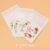 100pcs Colourful Flowers THANK YOU Self-adhesive Bag Plastic Pouches for DIY Jewelry Display Cookies Storage Gifts Bag Wholesale