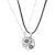 2PCS Magnetic Couple Matching Necklace 100 Languages I Love You Projection Sun Moon Heart Shape Magnet Paired Pendant Lover Gift