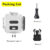 Waterproof Housing Case for Gopro Hero 5 4 Session Underwater 45M Protection Box for GoPro Hero5 Session Accessories