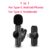K9 Professional Microphone Wireless Lavalier Microphone for Android Type C iPhone Live Broadcast Gaming Recording Interview Vlog