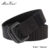 Maikun Double Metal Buckle Belt Elastic Nylon Elastic Men’s Trendy Casual Belt Canvas Braided Belt