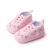 Baby Girl Shoes Newborn Canvas Embroidered Casual Soft Sole Toddler First Walkers 0-18 Months