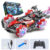 Colorful lights spray stunt racing 4WD shift 2.4G wireless gesture induction racing race remote control toy car