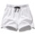 NASA GISS summer hot selling sports shorts, running pants, three piece pants, men’s and women’s zippered pockets, couple’s short
