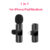 New Wireless Lavalier Microphone Portable Audio Video Recording Mini Mic for iPhone Android Live Broadcast Gaming Phone Mic