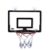 Mini Basketball Hoop for Kids Adults Indoor Small Basketball Hoop for Door Wall Mounted and Room Shooting Ball Sport Game Set