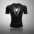 Men’s UPF 50+ Long Sleeve Compression Shirts Printed Water Sports Rash Guard Quick Dry Base Layer Athletic Workout Shirt