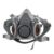 6200 Respirator Half Full Face Dust Gas Mask For Industrial Paint Spray Chemical Organic Vapor With Goggles Filters Protection