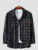Men’s Casual Plaid Button Up Shirt ??îLong-sleeved