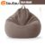 OTAUTAU Cotton Linen Bean Bag Cover without Filler Floor Corner Lazy Beanbag Chair Pouf Salon Ottoman Puff Lounger Sac DD002