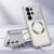For Samsung Galaxy S24 S22 S21 S23 Ultra Case Metal Aluminum Magnetic Magsafe car phone holder Perfume Protective back Cover