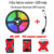 1-15m RGB LED Strip Lights Bluetooth App Remote Control 5V USB Music Sync Party Atmosphere TV Backlight for Christmas Home Decor