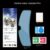 Motorcycle Helmet Waterproof Lens Film, Universal Rain & Fog Protection Film Transparent Lens Sticker Helmet Anti Fog Film Visor