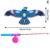 Children Kite Toy Cartoon Eagle Foldable Mini Plastic Toys Kite Hand Brake Fishing Rod Butterflies For Kids Outdoor Toy For Fun