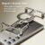 Luxury Magsafe Magnetic Frameless Stand Metal Phone Case For Samsung Galaxy S24 Ultra Plus Aluminum Alloy Shockproof Metal Cover