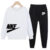 Autumn Kid Boy Clothes Children Girls Letter Printed Sweatshirts Pullover Top And Pants 2 Pieces Suit Sport Outfits Tracksuits
