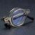 Portable Reading Glasses Hd Folding Middle-aged And Elderly Reading Glasses For Men And Women Imitation Retro Ultra-light Circle