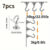 10pcs Super Strong Magnetic Hooks, 25Lbs Heavy Duty Magnetic Hooks For Hanging, Magnet Hooks For Cruise Ship, Camping Grill, Kit