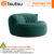 OTAUTAU Thick Soft Chenille Bean Bag Cover without Filler Washable Floor Corner Seat Beanbag Pouf Ottoman Chair Furniture SF011
