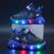 Disney Children’s Led Light Shoes Fashion Aoger Spiderman Boys Sneakers Girls Cartton Casual Shoes Breathable Kids Sport Shoes