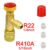 Air Conditioning Refrigerant Safety Valve R410A R22 1/4″ 5/16″ Refrigeration Charging Safety Liquid Adapter Hand Tool Parts