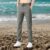 New Pants Men’S Fast Dry Stretch Pants Ice Cool Breathable Pants Running Jogger Drawstring Korean Reviews Many Clothes Pantalon