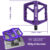 BUCKLOS Bicycle Pedals Sealed Bearing MTB Platform Pedal for Bicycle Mountain Nylon Bike Flat Pedals 9/16” MTB Road Bike Part