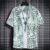 Hawaiian beach shirts Men’s short-sleeved casual shirts Seaside vacation quick-drying clothes Loose floral tops