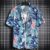 Hawaiian beach shirts Men’s short-sleeved casual shirts Seaside vacation quick-drying clothes Loose floral tops