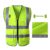 Highlight Reflective Straps Motorcycle Cycling Night Security Running Safety Vest High Visibility Reflective Safety Jacket XXL