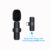 New Wireless Lavalier Microphone Portable Audio Video Recording Mini Microphone for iPhone Android PC Camera Live Gaming Phone